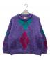 Athena Designs（アテナデザインズ）の古着「ニット」｜パープル