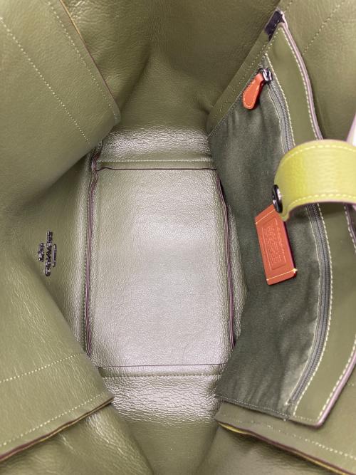 COACH（コーチ）COACH (コーチ) トートバッグ グリーンの古着・服飾アイテム