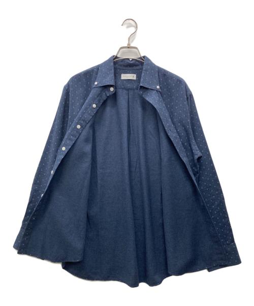MACKINTOSH LONDON（マッキントッシュ ロンドン）MACKINTOSH LONDON (マッキントッシュ ロンドン) ボタンダウンシャツ ネイビー サイズ:Ｌの古着・服飾アイテム