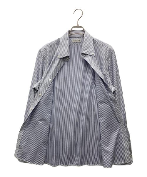 MACKINTOSH LONDON（マッキントッシュ ロンドン）MACKINTOSH LONDON (マッキントッシュ ロンドン) ボタンダウンシャツ ブルー サイズ:Lの古着・服飾アイテム