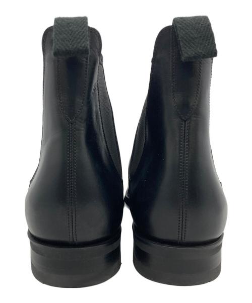 三陽山長（サンヨウヤマチョウ）三陽山長 (サンヨウヤマチョウ) チャッカブーツ ブラック サイズ:26.5の古着・服飾アイテム