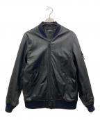 AVIREXアヴィレックス）の古着「ブルゾン」｜ブラック