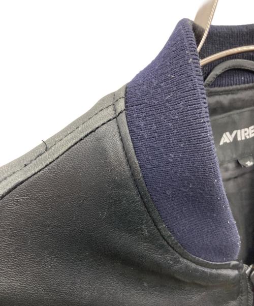AVIREX（アヴィレックス）AVIREX (アヴィレックス) ブルゾン ブラック サイズ:XLの古着・服飾アイテム