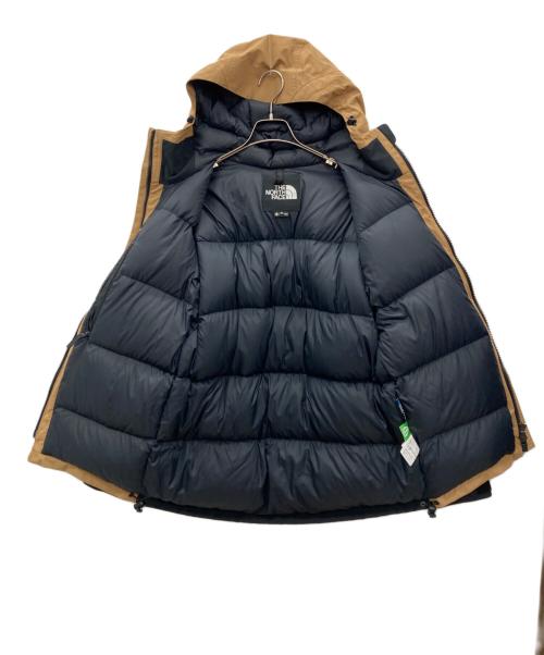 THE NORTH FACE（ザ ノース フェイス）THE NORTH FACE (ザ ノース フェイス) Mountain Down Jacket ブラウン×ブラック サイズ:Mの古着・服飾アイテム