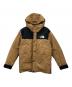 THE NORTH FACE（ザ ノース フェイス）の古着「Mountain Down Jacket」｜ブラウン×ブラック