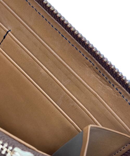 cocomeister（ココマイスター）cocomeister (ココマイスター) 長財布 ブラウンの古着・服飾アイテム