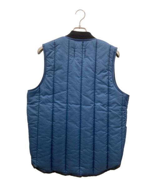 Samco（サムコ）samco (サムコ) ダウンベスト ブルー サイズ:Lの古着・服飾アイテム
