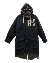 EMPORIO ARMANI（エンポリオ アルマーニ）の古着「コート」｜ブラック