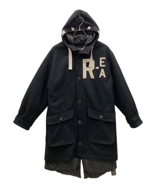 EMPORIO ARMANI（エンポリオ アルマーニ）EMPORIO ARMANI (エンポリオアルマーニ) コート ブラック サイズ:44の古着・服飾アイテム