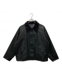 Barbour（バブアー）の古着「トランスポート ワックス ショート ジャケット」｜ブラック