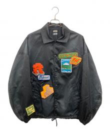refomed×FAF（リフォメッド×エフエーエフ）の古着「diyed coach jacket」｜ブラック