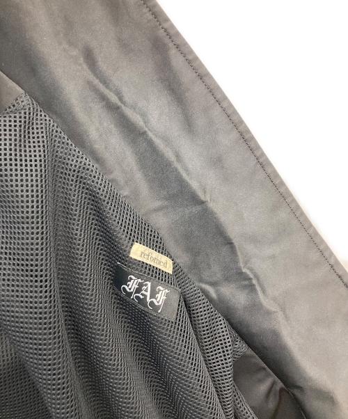 refomed（リフォメッド）refomed (リフォメッド) FAF (エフエーエフ) diyed coach jacket ブラック サイズ:1の古着・服飾アイテム