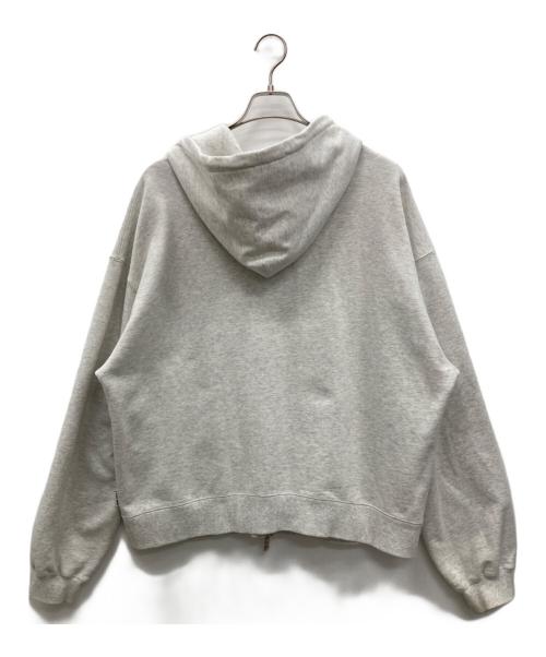 TTT MSW（ティー）TTT MSW (ティー) ロゴジップパーカー グレー サイズ:Lの古着・服飾アイテム