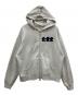 TTT MSW（ティー）の古着「ロゴジップパーカー」｜グレー