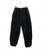 ENDS and MEANSエンズアンド ミーンズ）の古着「フリースパンツ」｜ブラック