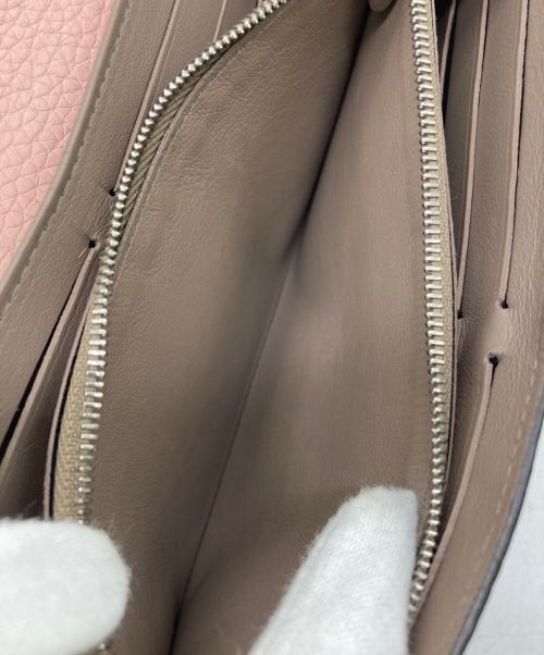LOUIS VUITTON（ルイ ヴィトン）LOUIS VUITTON (ルイ ヴィトン) ポルトフォイユ カプシーヌ マグノリア ピンクの古着・服飾アイテム