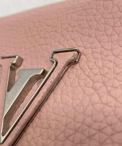 LOUIS VUITTON（ルイ ヴィトン）LOUIS VUITTON (ルイ ヴィトン) ポルトフォイユ カプシーヌ マグノリア ピンクの古着・服飾アイテム
