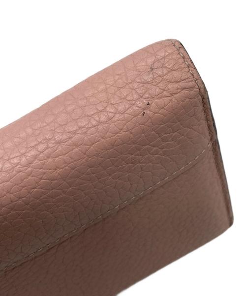 LOUIS VUITTON（ルイ ヴィトン）LOUIS VUITTON (ルイ ヴィトン) ポルトフォイユ カプシーヌ マグノリア ピンクの古着・服飾アイテム