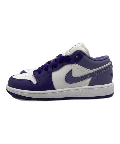 NIKE（ナイキ）NIKE (ナイキ) AIR JORDAN1 パープル×ホワイト サイズ:22.5の古着・服飾アイテム