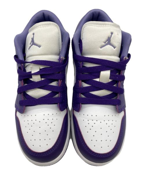 NIKE（ナイキ）NIKE (ナイキ) AIR JORDAN1 パープル×ホワイト サイズ:22.5の古着・服飾アイテム