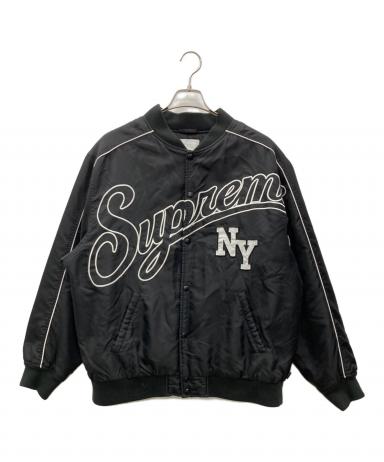 Supreme スタジャン ブラック Lサイズ 中古・古着通販】Supreme (シュプリーム) スタジャン ブラック サイズ