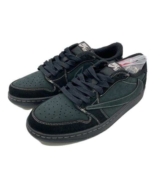 NIKE TRAVIS SCOTT（ナイキ トラビス スコット）NIKE TRAVIS SCOTT (ナイキ トラビス スコット) Air Jordan 1 Low OG SP ブラック サイズ:28.0 未使用品の古着・服飾アイテム