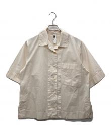 MHL（エムエイチエル）の古着「オープンカラー半袖シャツ」｜アイボリー