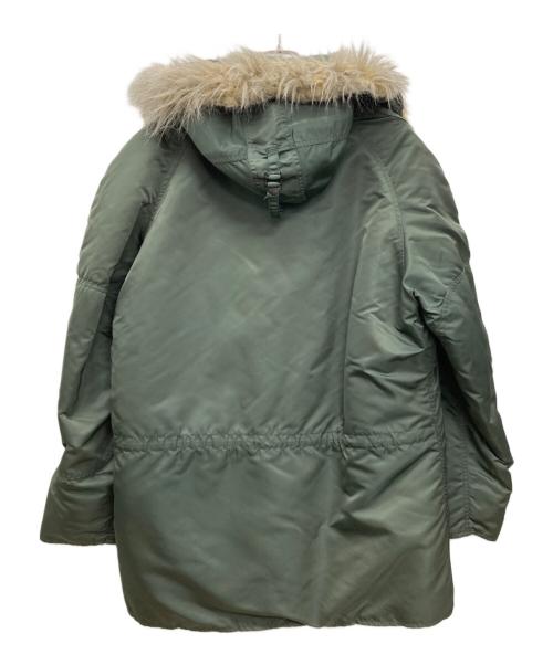 ALPHA（アルファ）ALPHA (アルファ) フライトジャケット オリーブ サイズ:Lの古着・服飾アイテム