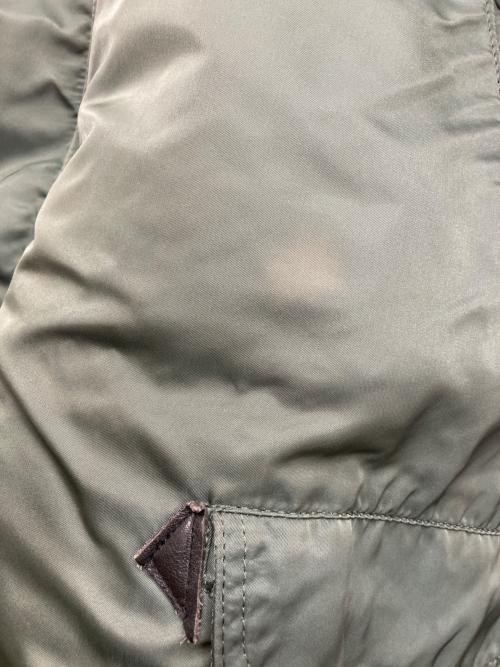 ALPHA（アルファ）ALPHA (アルファ) フライトジャケット オリーブ サイズ:Lの古着・服飾アイテム