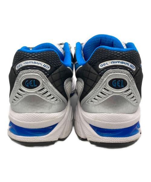 asics（アシックス）asics (アシックス) GEL-NIMBUS 10.1 シルバー×ブルー サイズ:26.5の古着・服飾アイテム