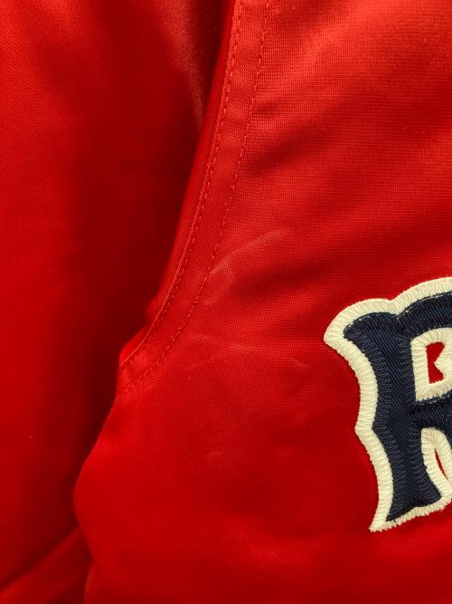 Majestic MLB（マジェスティック）Majestic MLB (マジェスティック) スタジャン レッド サイズ:Sの古着・服飾アイテム