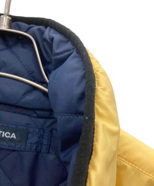 NAUTICA（ノーティカ）NAUTICA (ノーティカ) キルティングジャケット ネイビー×イエロー サイズ:Sの古着・服飾アイテム