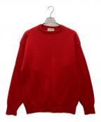 THE MOORSザ ムアーズ）の古着「ウールセーター」｜レッド