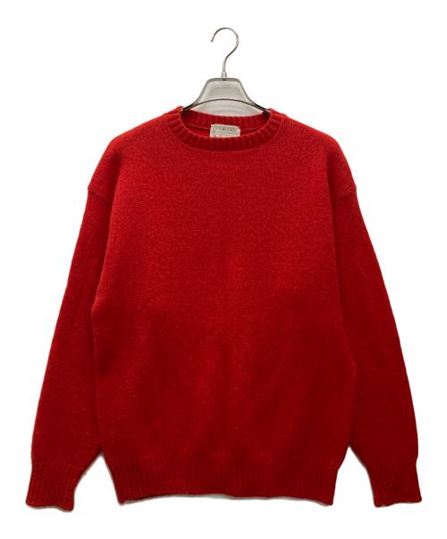 THE MOORS（ザ ムアーズ）THE MOORS (ザ ムアーズ) ウールセーター レッド サイズ:Ｍの古着・服飾アイテム