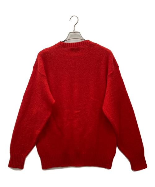THE MOORS（ザ ムアーズ）THE MOORS (ザ ムアーズ) ウールセーター レッド サイズ:Ｍの古着・服飾アイテム