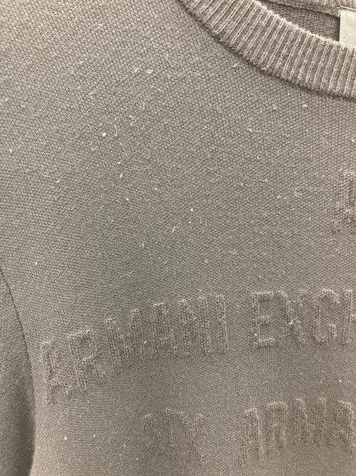 ARMANI EXCHANGE（アルマーニ エクスチェンジ）ARMANI EXCHANGE (アルマーニ エクスチェンジ) トレーナー ブラック サイズ:Sの古着・服飾アイテム