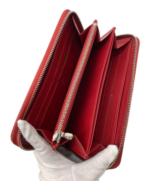 LOUIS VUITTON（ルイ ヴィトン）LOUIS VUITTON (ルイ ヴィトン) ジッピーウォレット レッドの古着・服飾アイテム