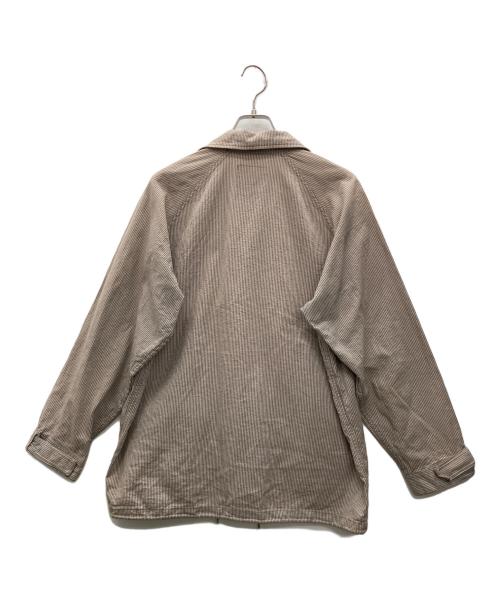 POST OVERALLS（ポストオーバーオールズ）POST OVERALLS (ポストオーバーオールズ) コーチジャケット チャコールグレー サイズ:Sの古着・服飾アイテム