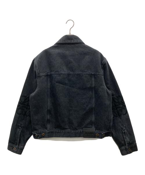 LOEWE（ロエベ）LOEWE (ロエベ) アナグラム ジャケット（デニム） ブラック サイズ:48の古着・服飾アイテム