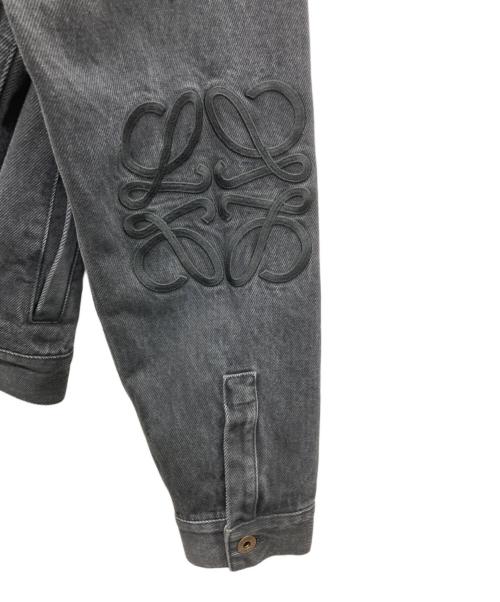 LOEWE（ロエベ）LOEWE (ロエベ) アナグラム ジャケット（デニム） ブラック サイズ:48の古着・服飾アイテム