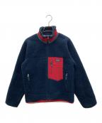 Patagoniaパタゴニア）の古着「クラシックレトロXジャケット」｜ネイビー×レッド