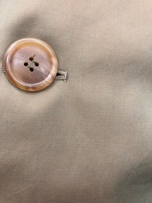 Burberry's（バーバリー）Burberry's (バーバリー) トレンチコート 玉虫色 サイズ:胸囲92身長170の古着・服飾アイテム