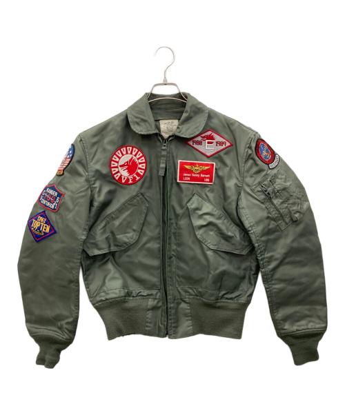 -（-）- (ノーブランド) ジャケット カーキ サイズ:Sの古着・服飾アイテム