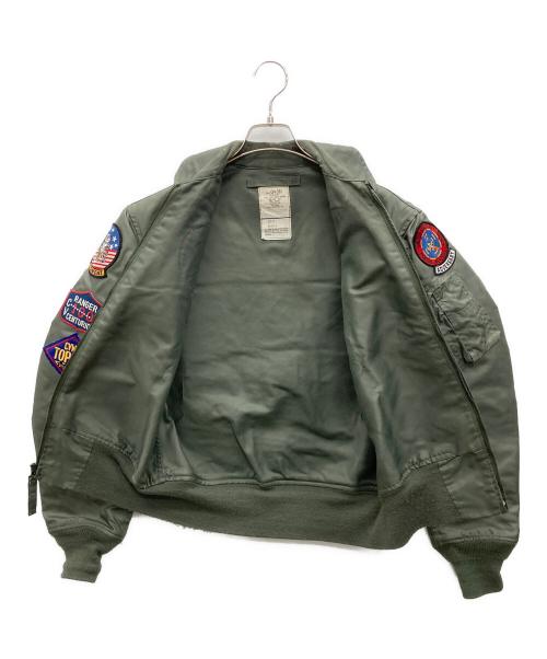 -（-）- (ノーブランド) ジャケット カーキ サイズ:Sの古着・服飾アイテム