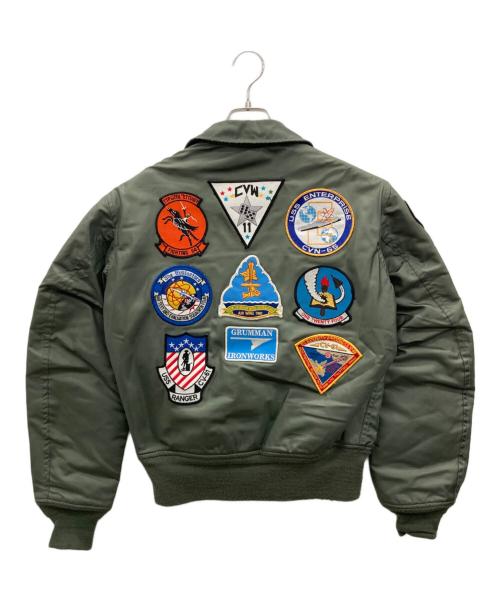 -（-）- (ノーブランド) ジャケット カーキ サイズ:Sの古着・服飾アイテム