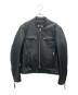 KADOYA（カドヤ）の古着「レザージャケット」｜ブラック