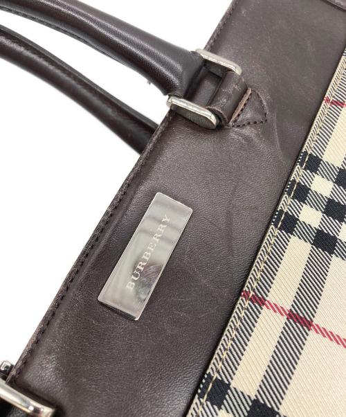 BURBERRY（バーバリー）BURBERRY (バーバリー) ノヴァチェックキャンバストートの古着・服飾アイテム