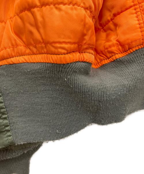 ALPHA（アルファ）ALPHA (アルファ) MA-1ジャケット グリーン サイズ:Lの古着・服飾アイテム