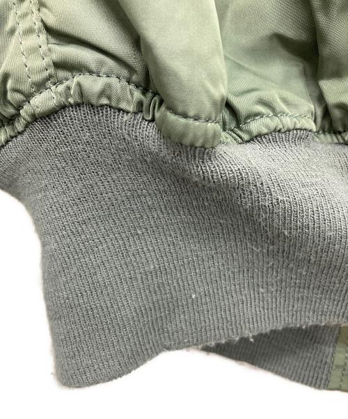 ALPHA（アルファ）ALPHA (アルファ) MA-1ジャケット グリーン サイズ:Lの古着・服飾アイテム