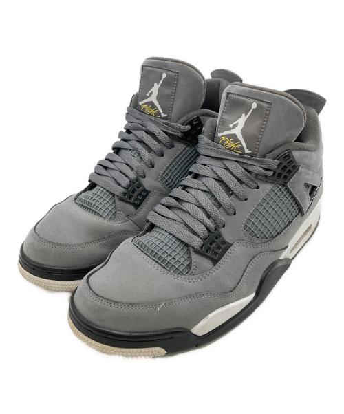 NIKE（ナイキ）NIKE (ナイキ) AIR JORDAN4 RETRO グレー サイズ:28.5の古着・服飾アイテム